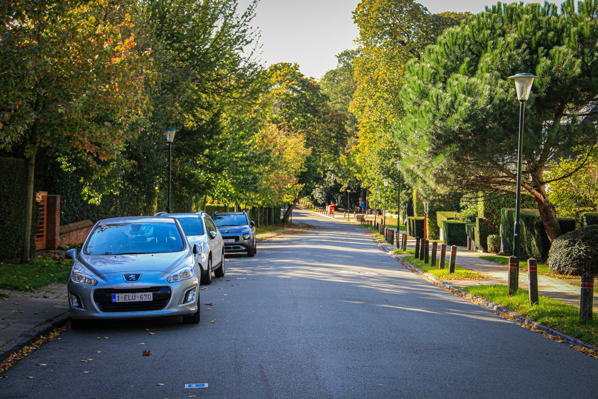 Rue du quartier Churchill