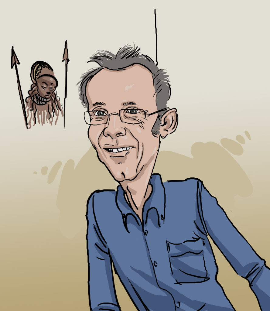 Portrait de Thierry Van Pevenage, directeur de la Maison Africaine