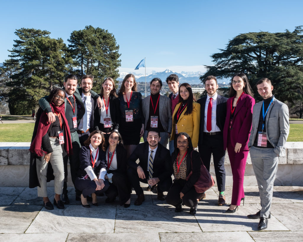 Délégation de l'ULB au GIMUN 2020