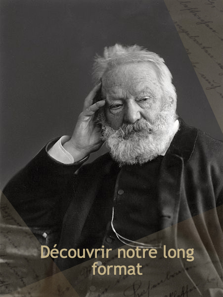 Victor Hugo photographié par Nadar modifié