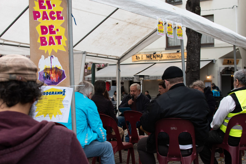 Hector Guichart, militant de l’association Quart Monde.