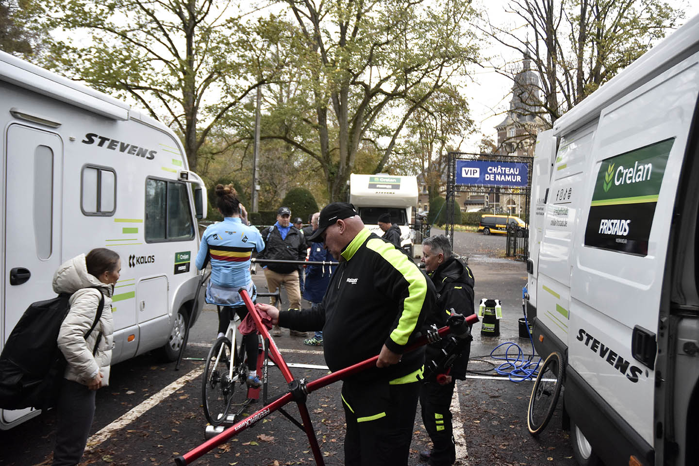 Coureuse cyclocross