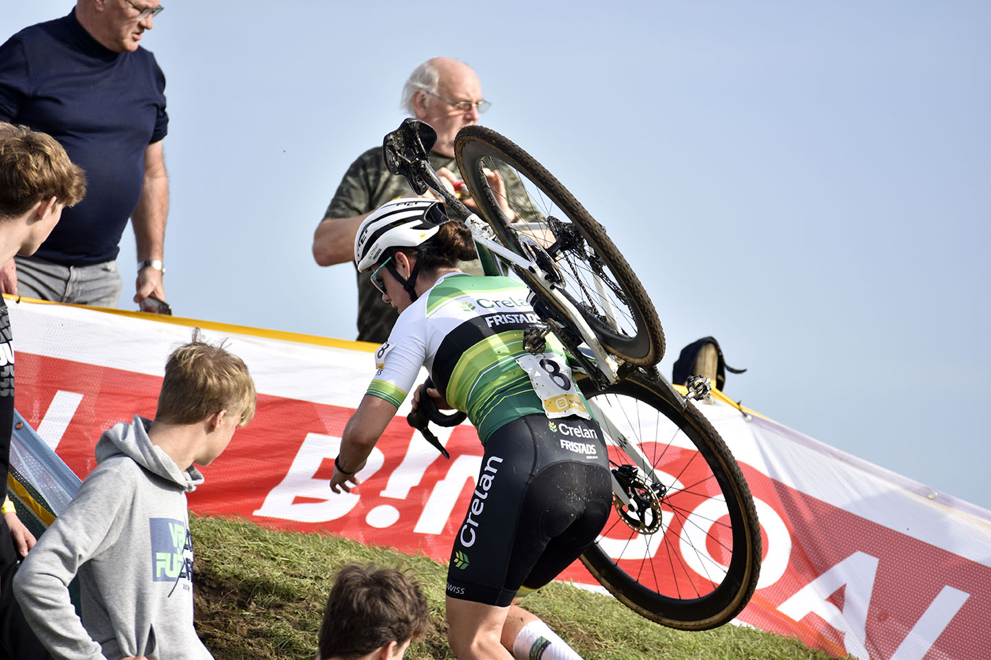 Coureuse cyclocross