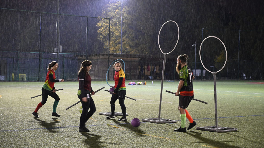 Entraînement de Quidditch