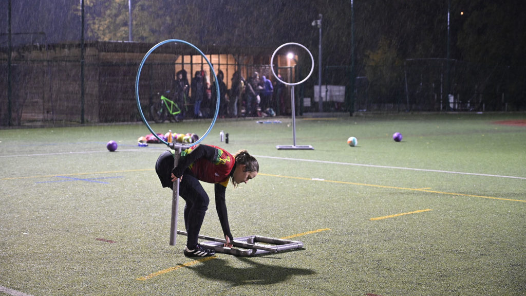 Fin d'entraînement de Quidditch