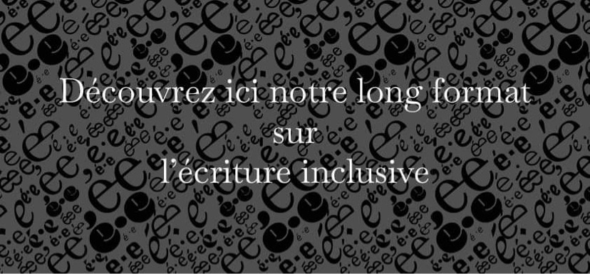 Montage de lettres "e" en typographie inclusive menant vers le long format