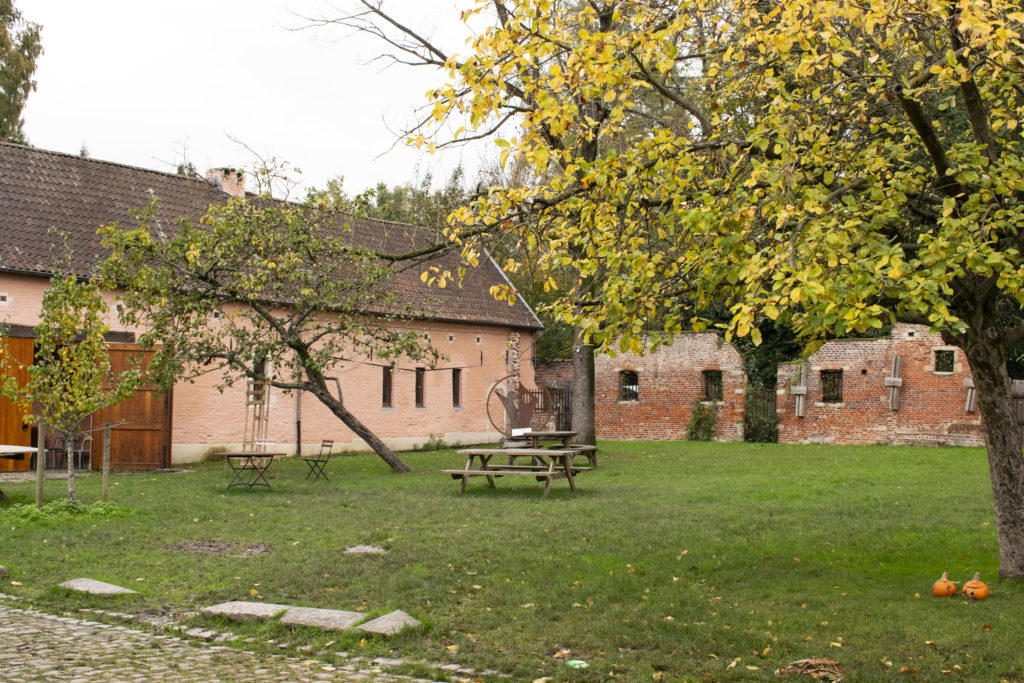 Ferme rose à Uccle 